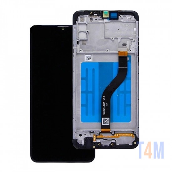 TOUCH+DISPLAY+FRAME SAMSUNG GALAXY A20S/A207 BLACK (SERVICE PACK GH81-17774A)